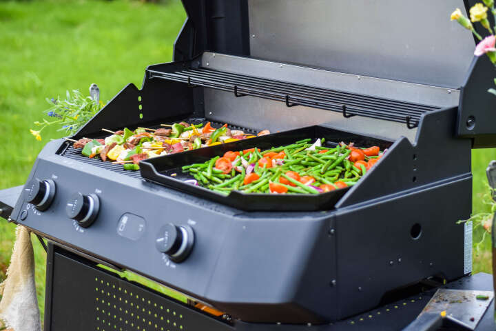 COZZE G-800 Combo Plancha-Grill